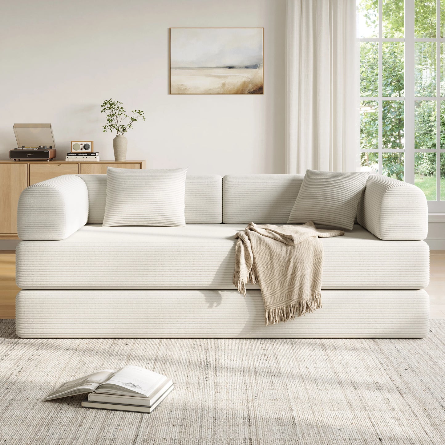 Convertible Floor Sofa Bed