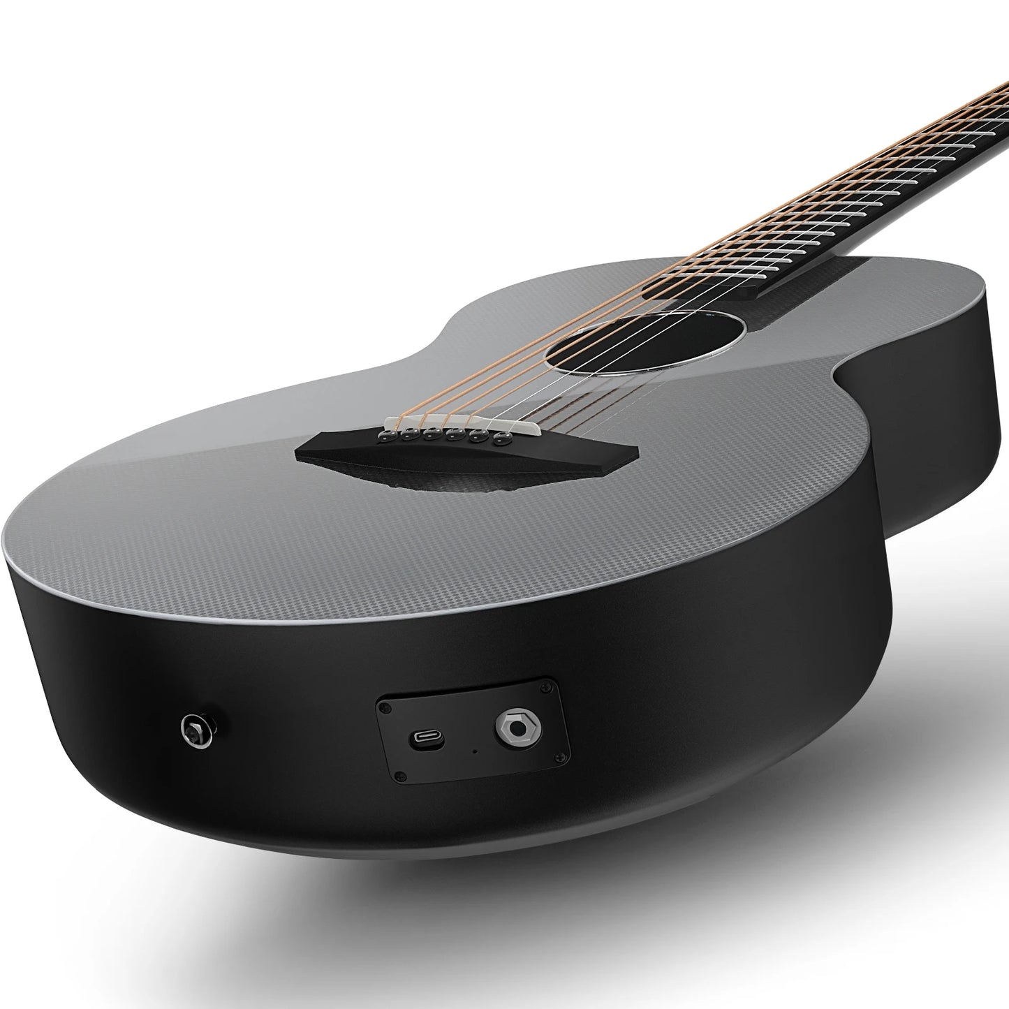 2026 hot new Acoustic Guitar Carbon Fiber X3 Pro Travel Guitar AcousticPlus Guitar Bundle with Gig Bag, Instrument Cable
