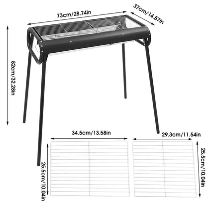Portable Charcoal Grill with Storage Bag