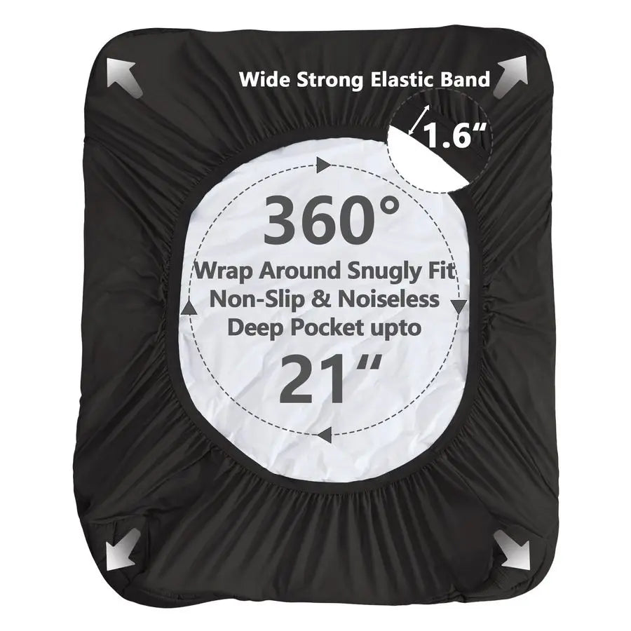 Quilted Mattress Pad Waterproof, Pillow Top Cooling