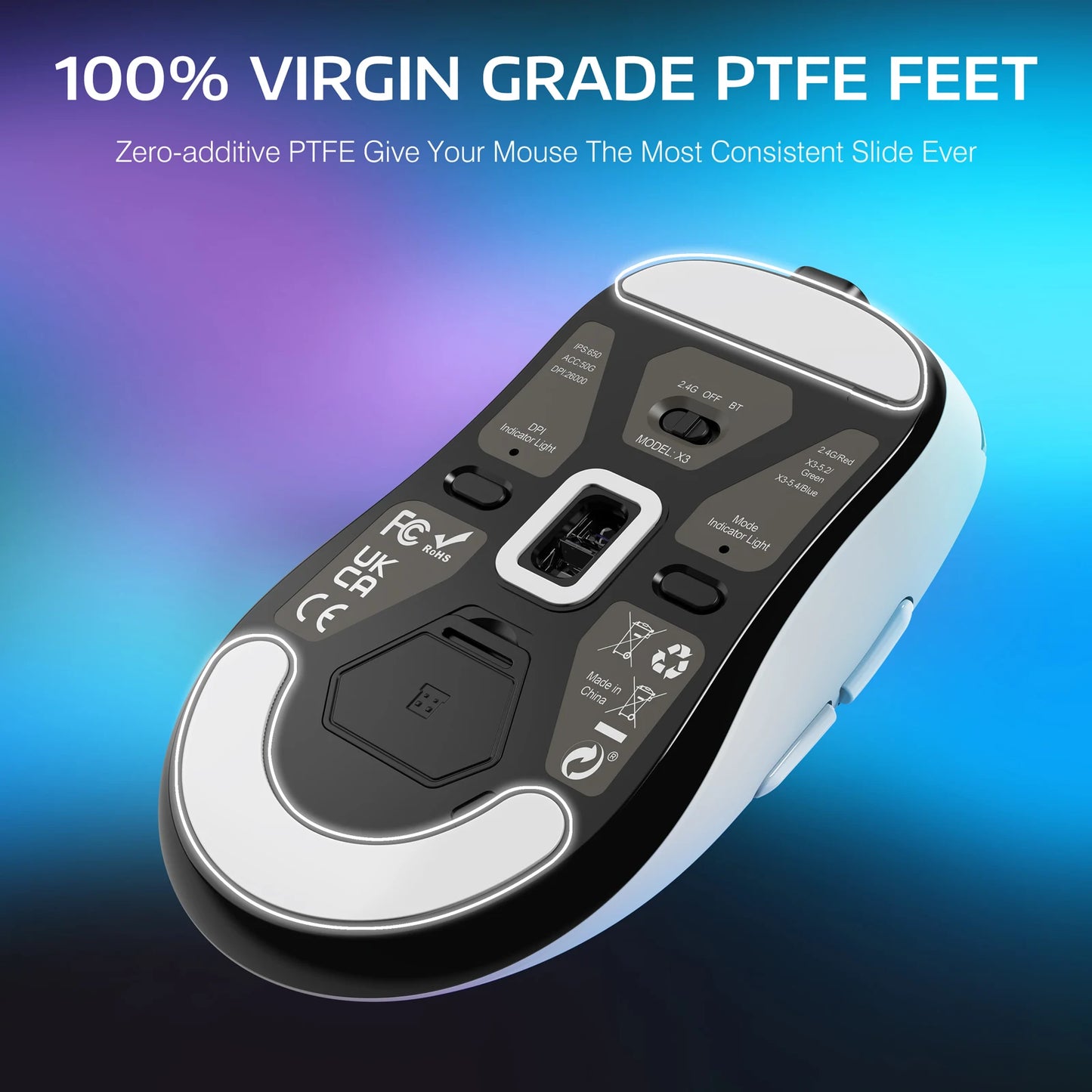 ATTACK SHARK X3 Wireless Gaming Mouse