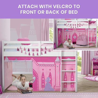 Princess Loft Bed Tent For Kids