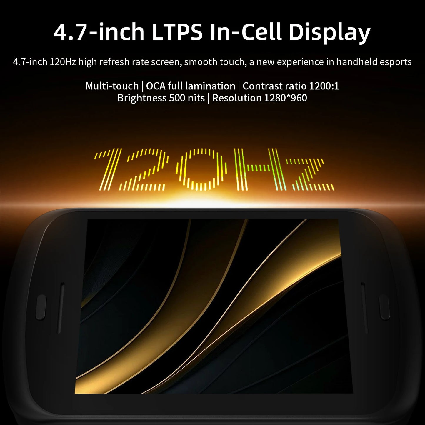 Retro Handheld Game Console 4.7" LTPS Android