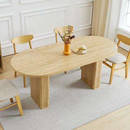 Extendable Dining Table 41-78in