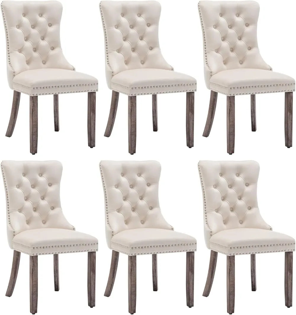 Velvet Dining Chairs Set of 6