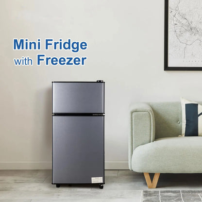 Mini Fridge with Freezer, 2.9 Cu.Ft