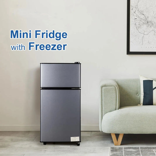 Mini Fridge with Freezer, 2.9 Cu.Ft