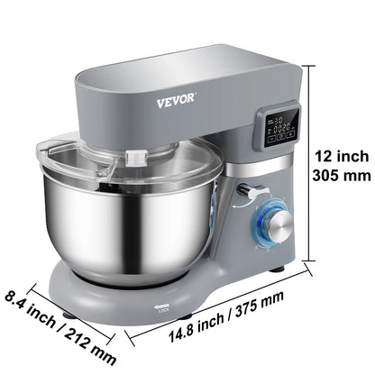 SucceBuy Stand Mixer 6 Speeds LCD Screen