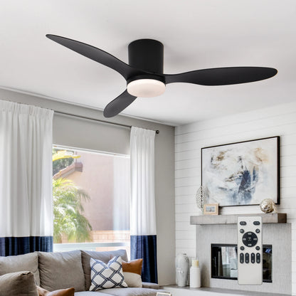 Modern LED Ceiling Fan Light With Remote Control