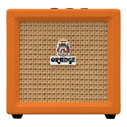 Orange Crush Mini Portable Guitar Amplifier Combo 3 Watts Gain/Tone Adjustable Headphone Output Speaker Output