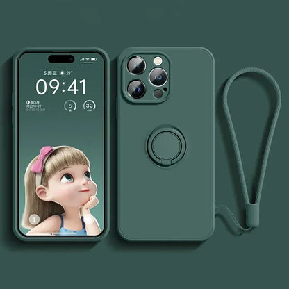Liquid Silicone Case For iPhone