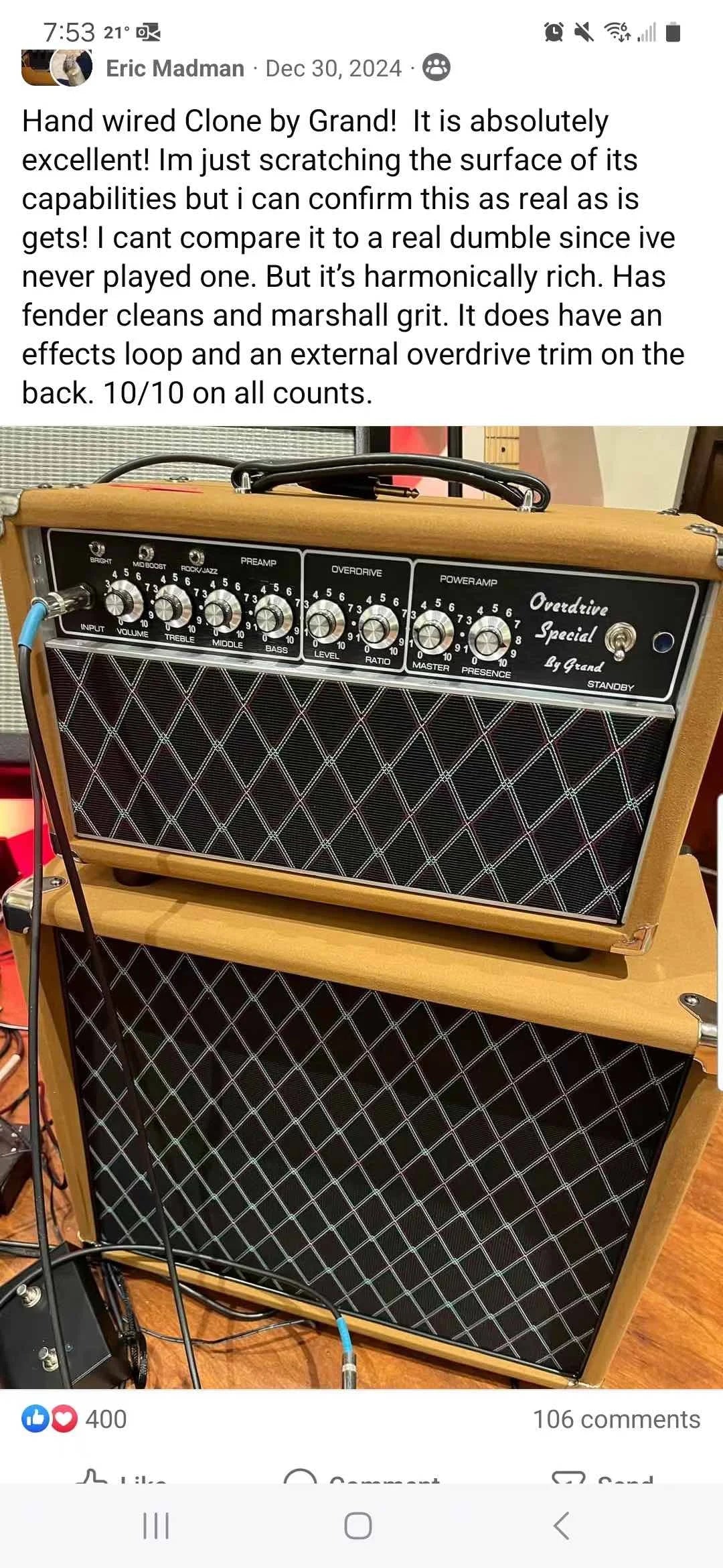 HOT!!!Custom Handwired Guitar Amplifier: Plexi1959, JCM800, JTM45, 5F2A, 5E3, ODS, ODR, SSS Dumble Replica with Superior Parts