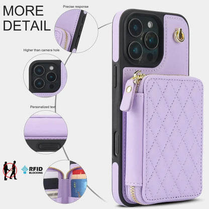 Crossbody Wallet Case For iPhone