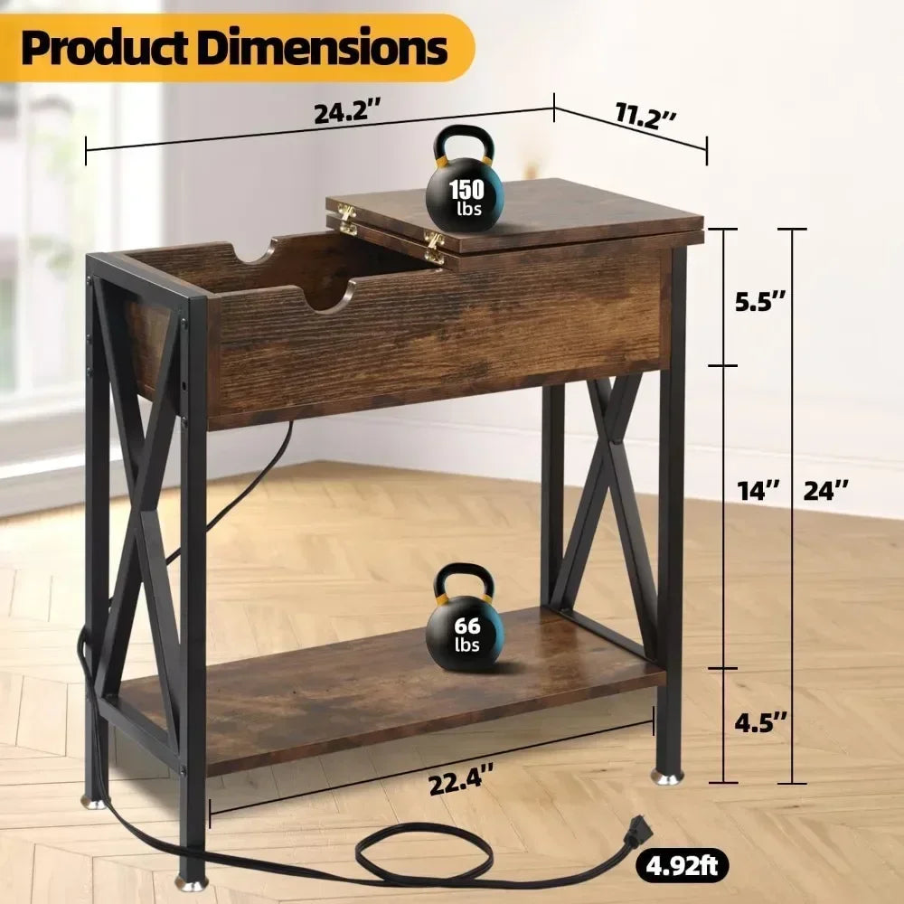 End Tables Living Room Set Of 2
