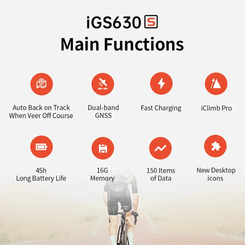iGPSPORT Cycling Computer Global GPS