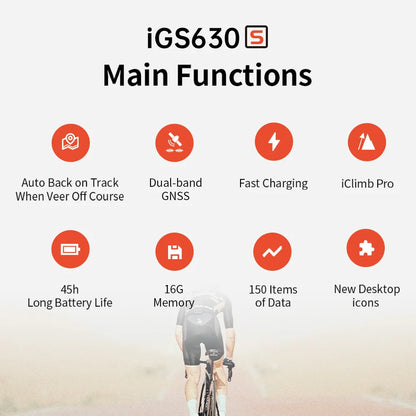 iGPSPORT Cycling Computer Global GPS