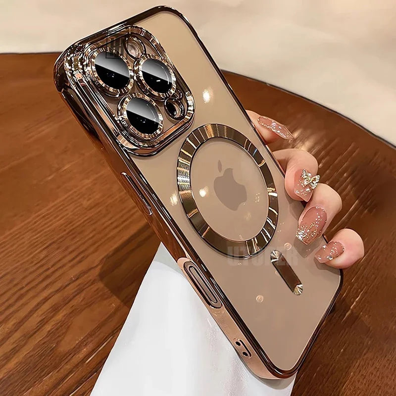 Gold Case For iPhone Pro Max Plus