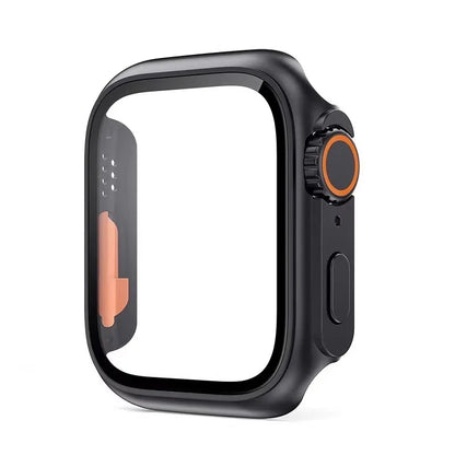 Tempered Glass+Cover For Apple Watch