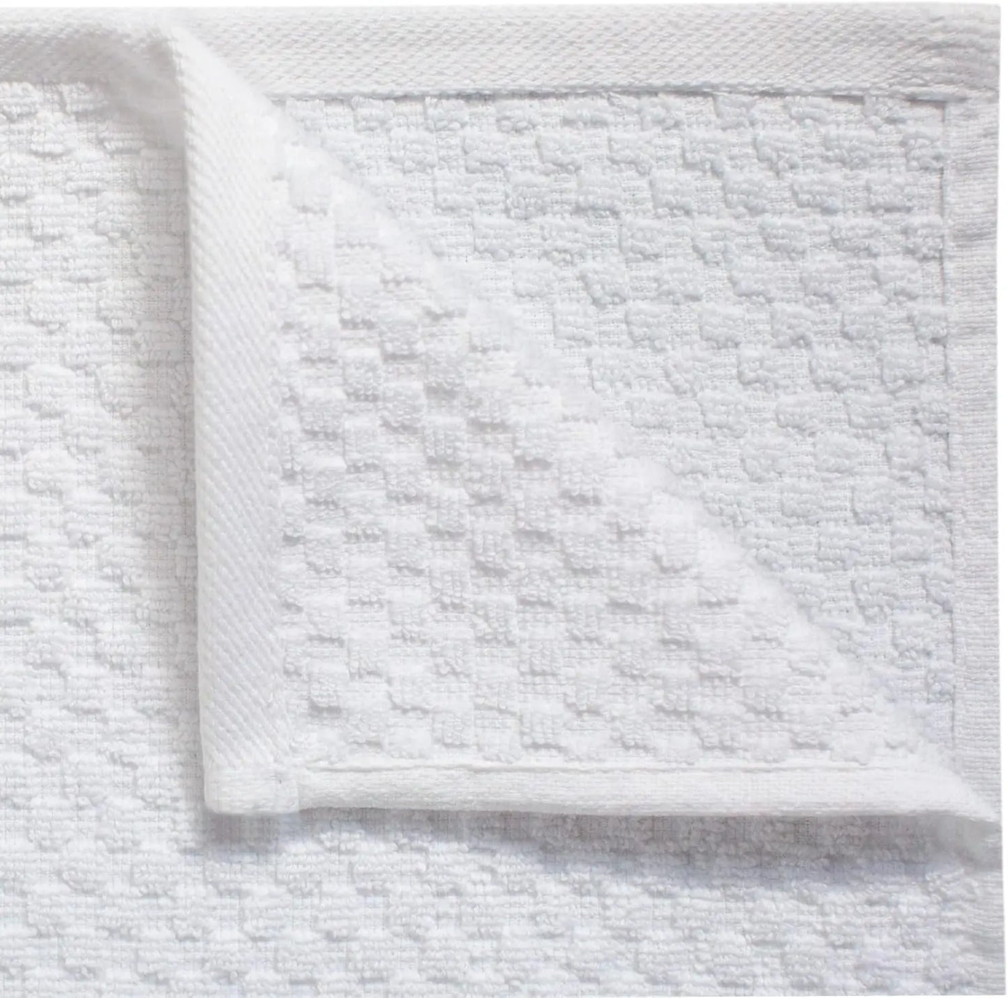 12 Luxury Cotton Waffle Wash Cloths