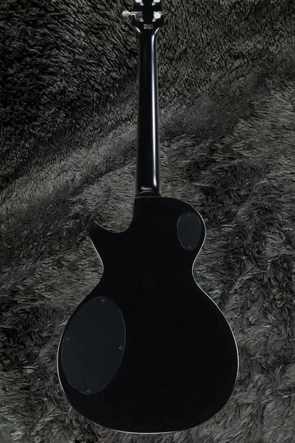 Zemaitis Casimere Metal Satin Black Electric Guitar Aluminum Plate Rosewood Fingerboard Chrome Hardware Korean Made Tremolo brid
