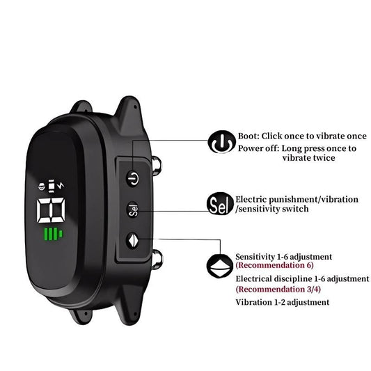 Waterproof Dog Bark Collar