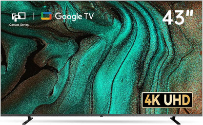 43-Inch 4K UHD Smart TV with Google OS