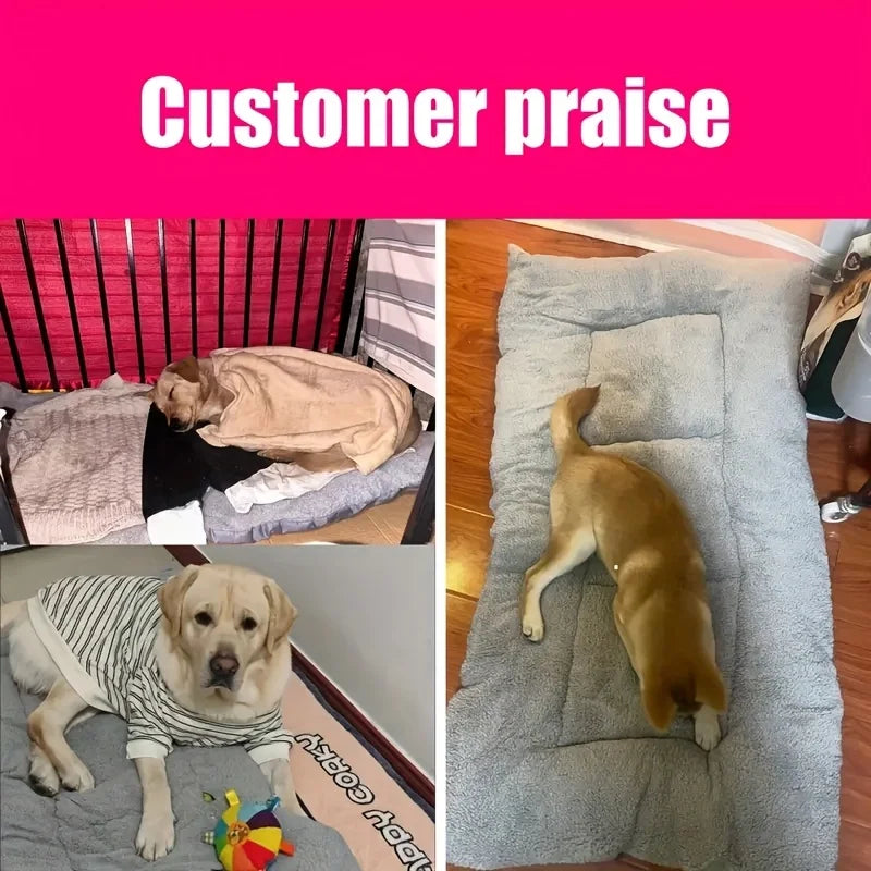 Oversized Plush Dog Cat Bed