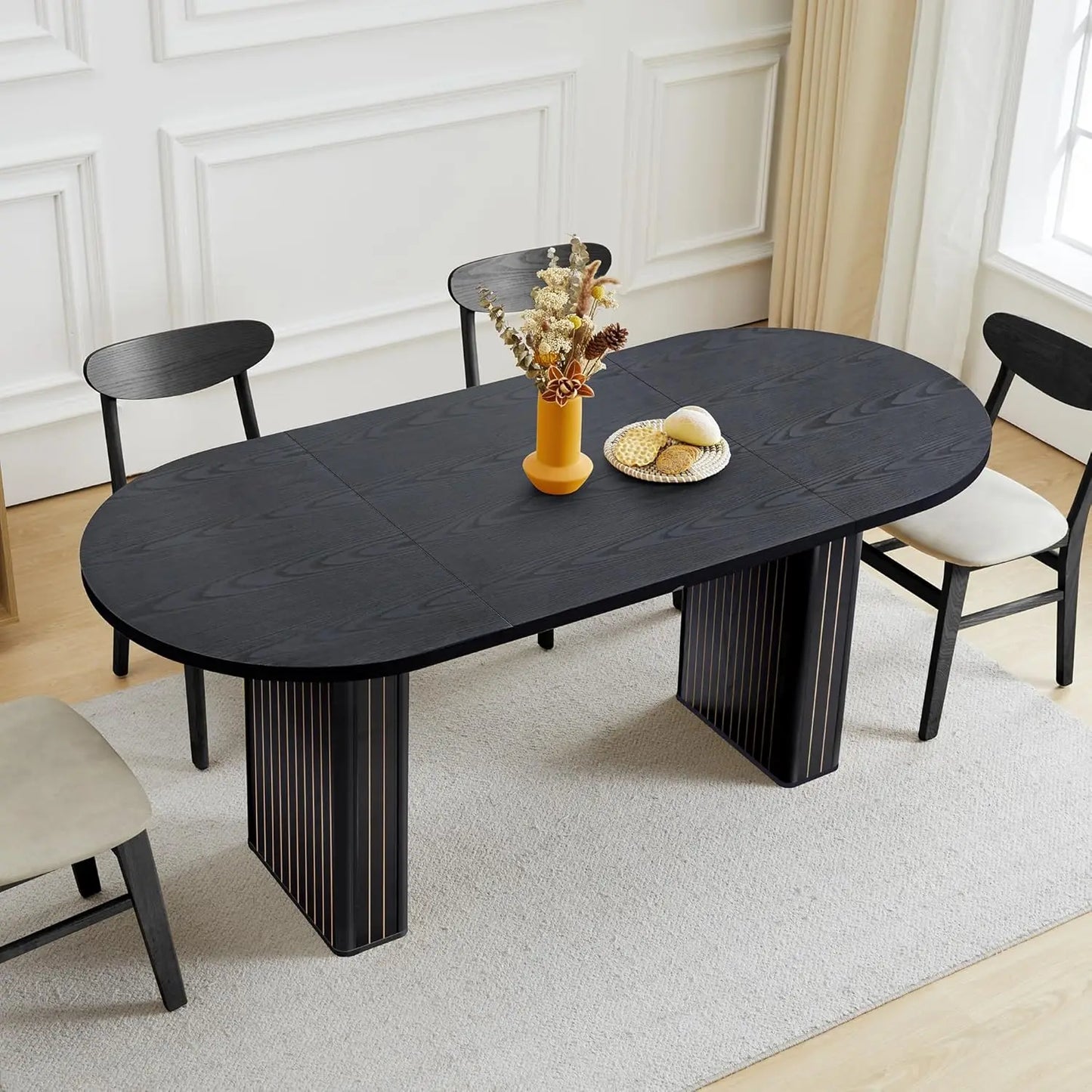 Extendable Dining Table 41-78in
