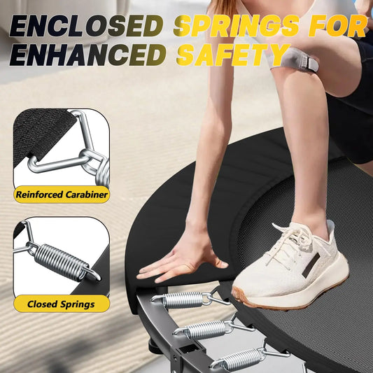 Rebounder Trampoline for Adults - 40" Foldable