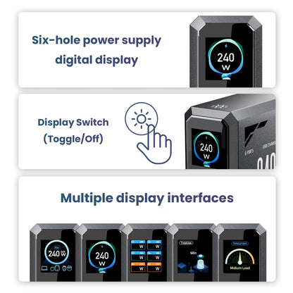 ASOMETECH 240W GaN Fast Charging Station