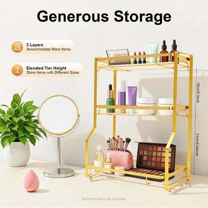 3-Tier Bathroom Countertop Organizer