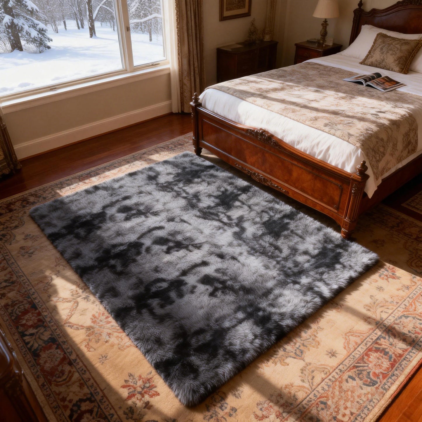 6x9 Ft Large Shag Rugs