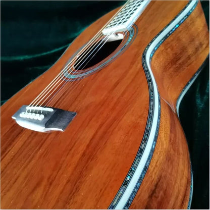 Custom OOO Full KOA Abalone Inlay Guitar