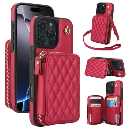 Crossbody Wallet Case For iPhone