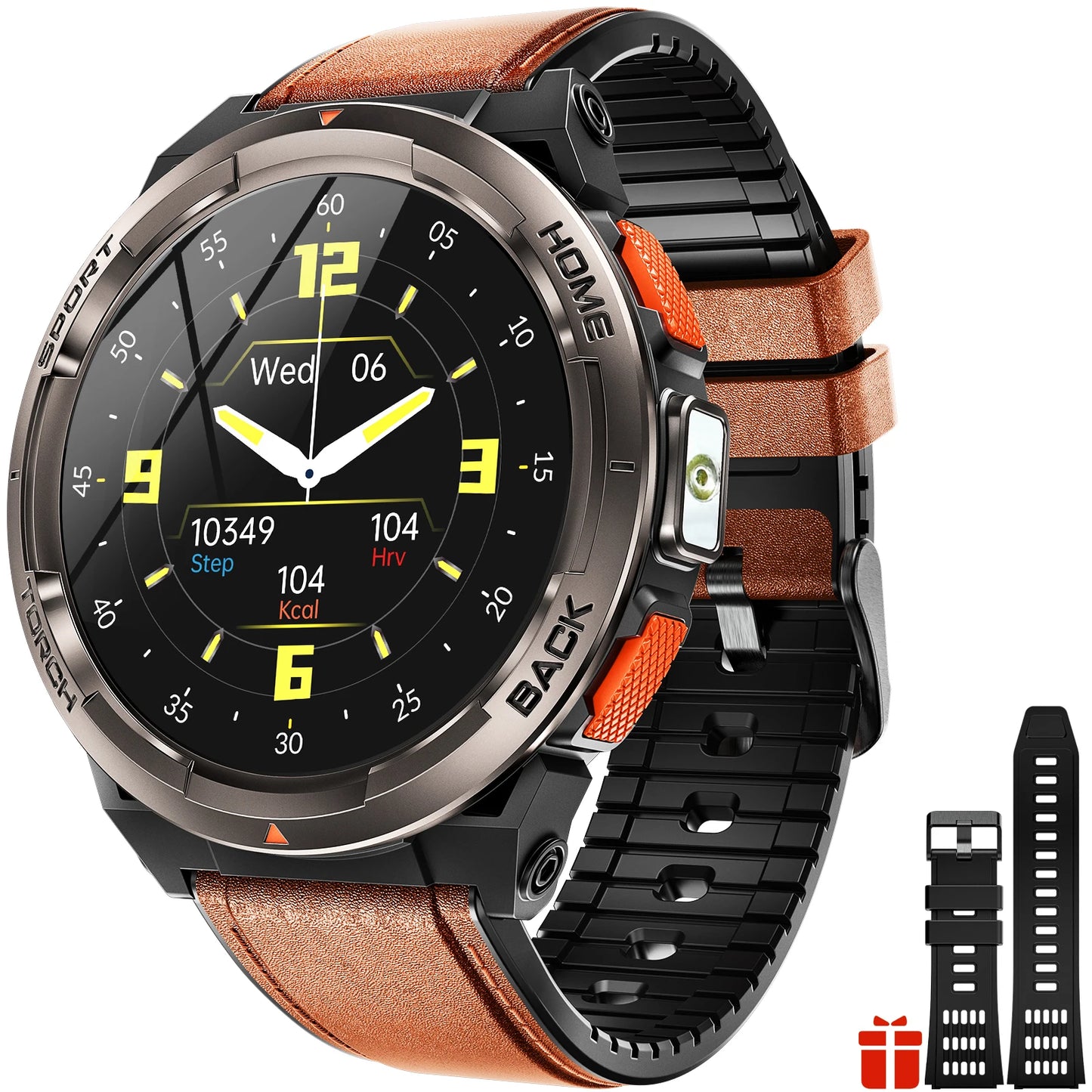EIGIIS 1.45 Inch Smart Waterproof  Watch