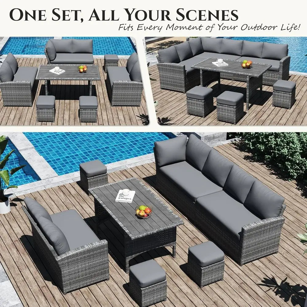 Rattan Outdoor Patio Furniture Set