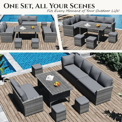 Rattan Outdoor Patio Furniture Set