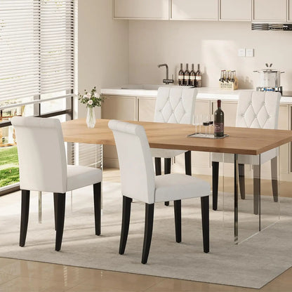 Upholstered Dining Chairs Set Of 4