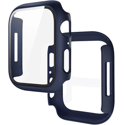 Tempered Glass+Cover For Apple Watch