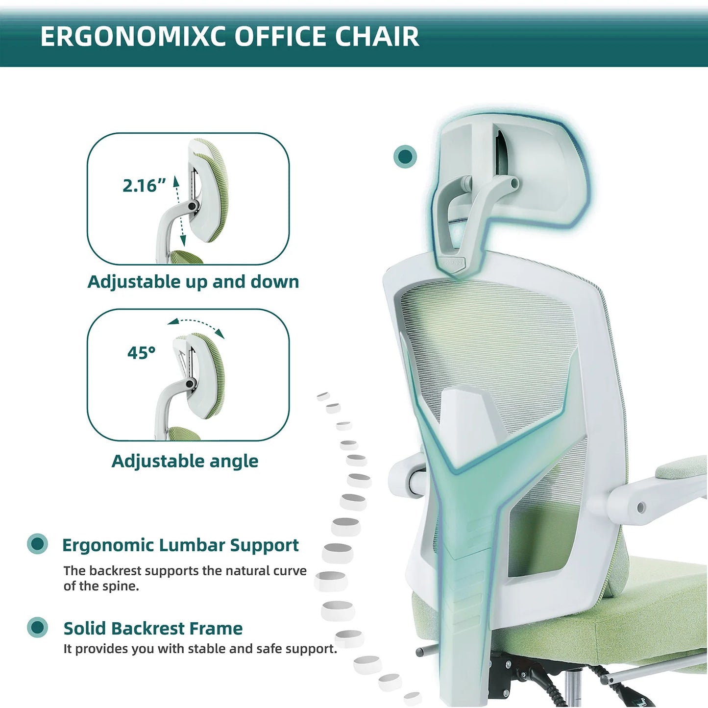 Ergonomic Reclining High Back Gaming Chair
