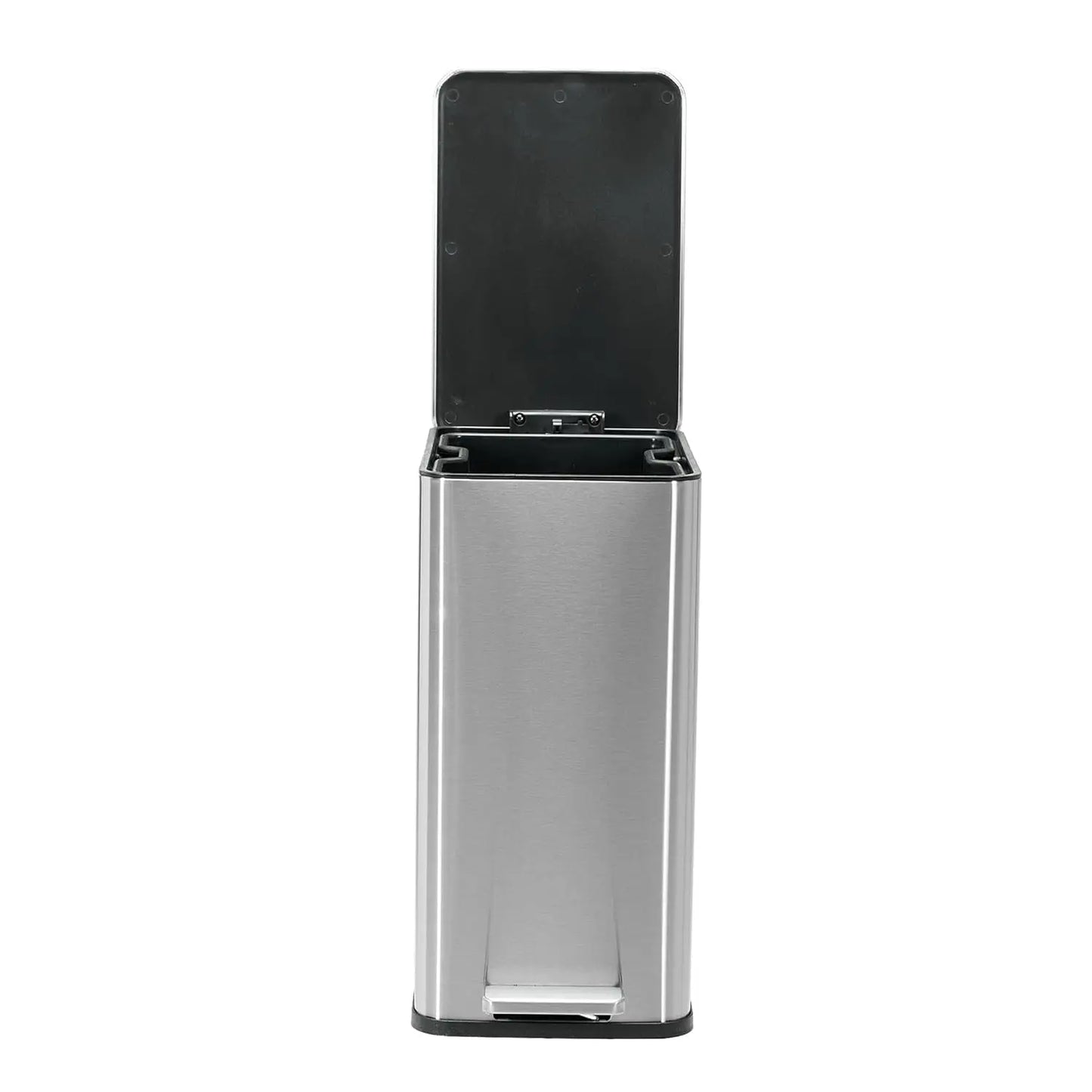 Anti-Slip Trash Can with Liner Lock System