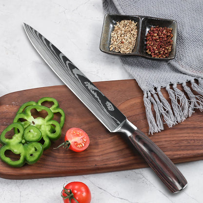 Japanese Knife German Stainless Steel 8 Inch