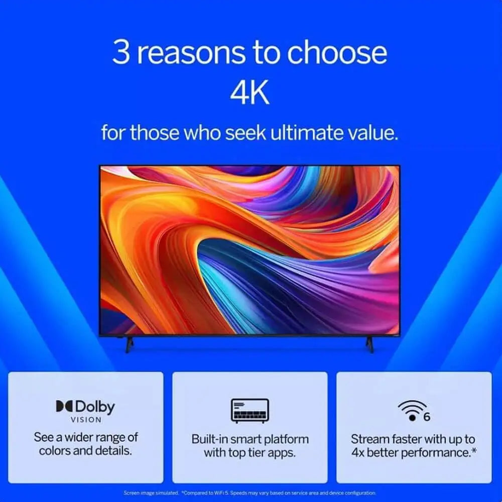 55-Inch 4K UHD Smart TV Bundle