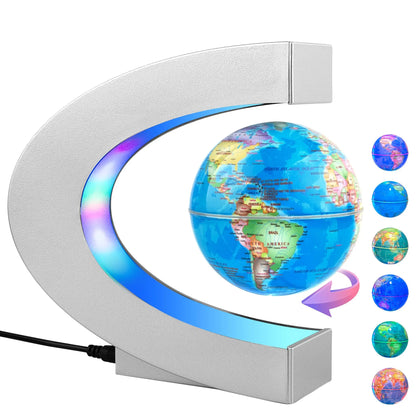 Magnetic Levitating Globe with LED Light