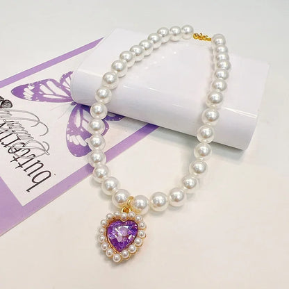 Hot Sale Princess Pearl Pet Collar