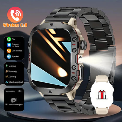Smart Watch, Stainless Steel Strap