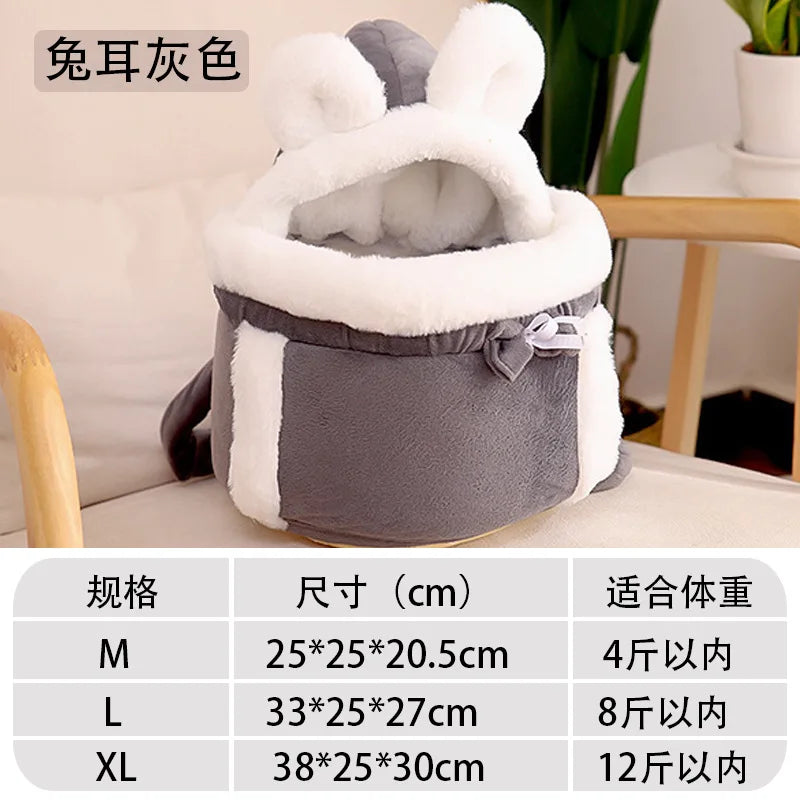 Cat Backpack Carrier with Bed