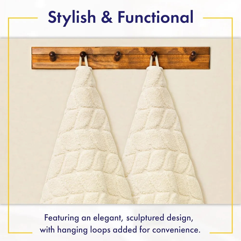 700 GSM Luxury Bath Towels 100% Zero-Twist