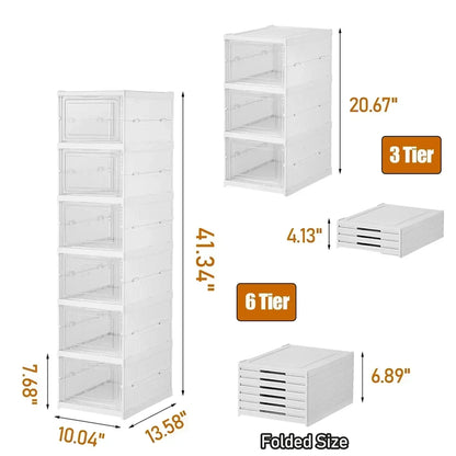 6 Layers Shoes Box Foldable