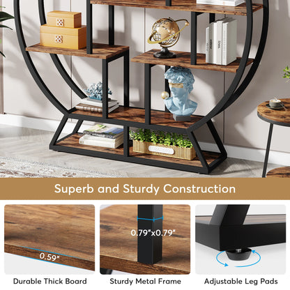Round Bookshelves 63-Inc